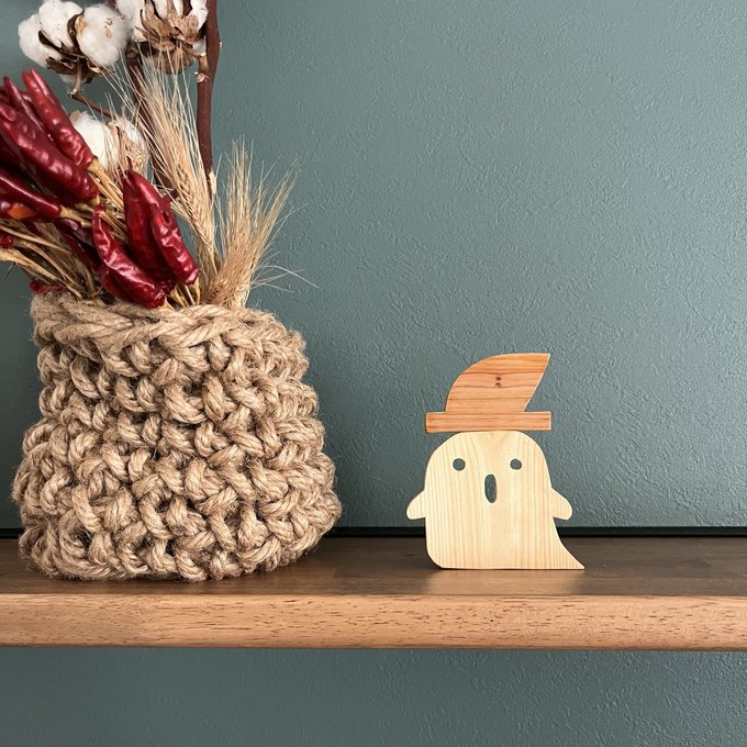 ハロウィンオーナメント 木製 手作りキット -おうち時間を楽しむ工作キット- – Atelier House JaM