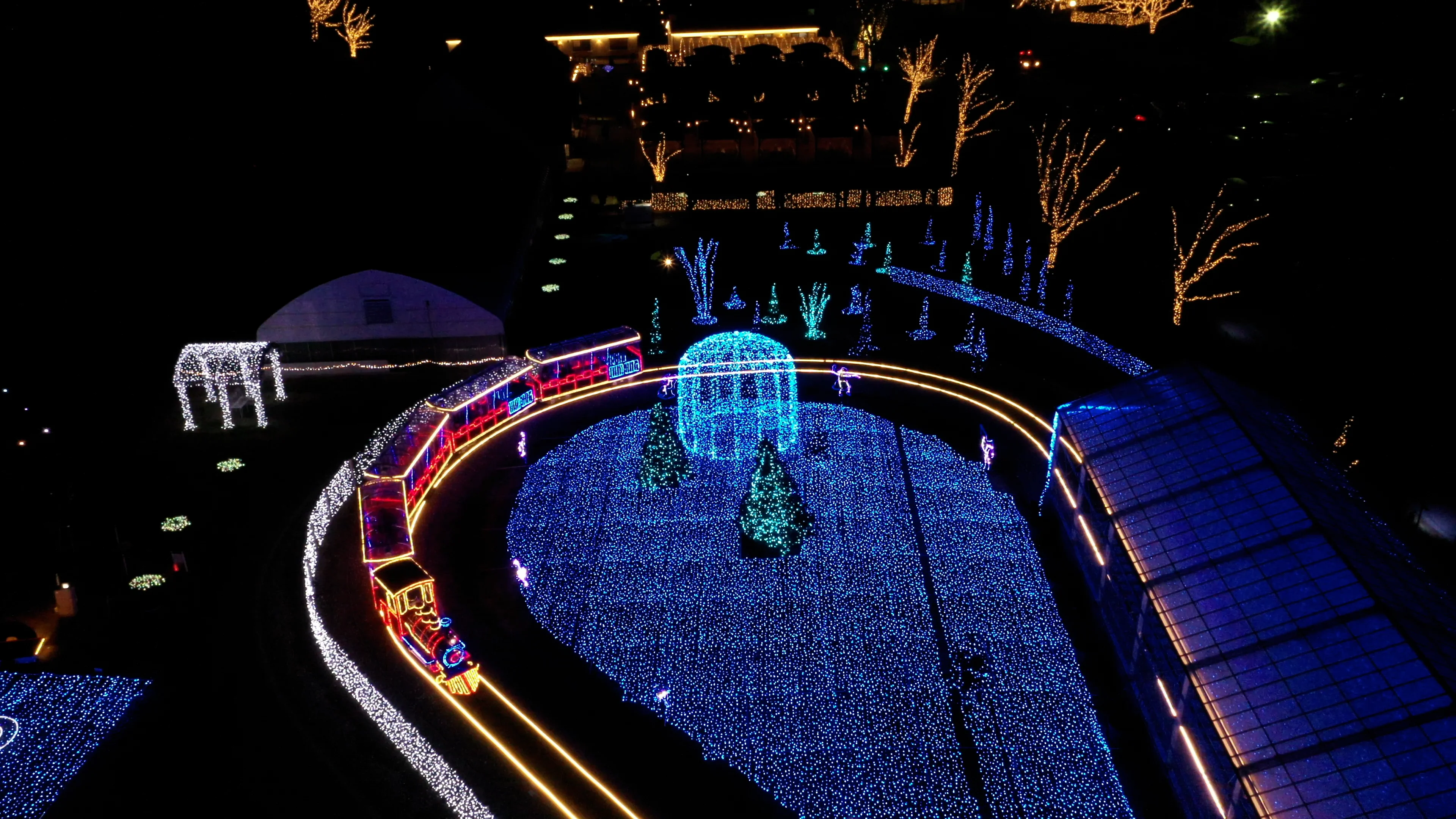 HIKARIUM入場券 新しい光のナイトイベント＊前身となる 「ローザンイルミ 」に「遊び・体験」の要素を加えた新しい光の世界＊ファミリー・カップルにおすすめ！♪ ローザンベリー多和田 - じゃらん遊び体験