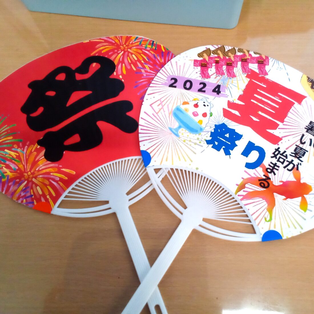 竹骨 中万月花火うちわ - 株式会社スズキ