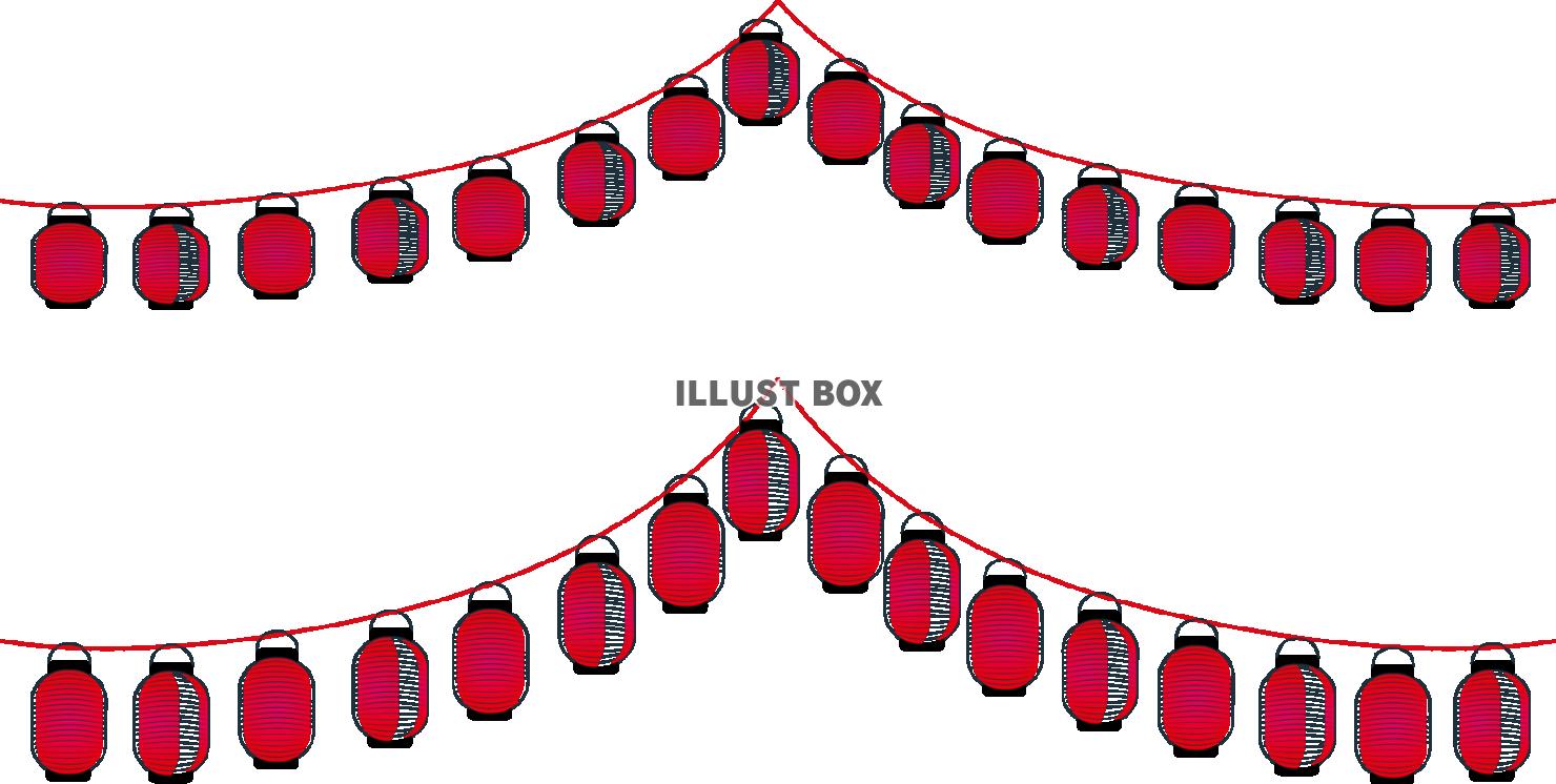 祭り提灯 季節・行事 その他一般・装飾 の無料イラスト介護アンテナ
