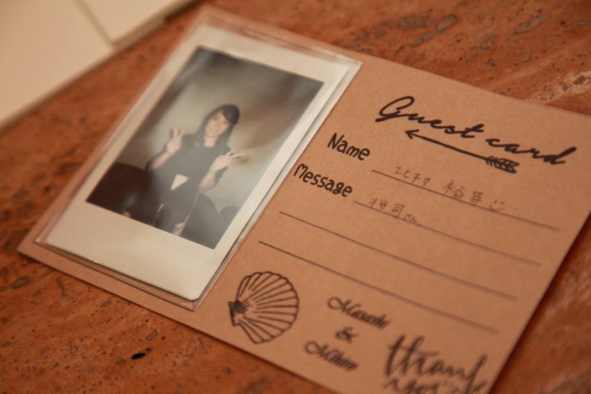 80枚収納 チェキ アルバム ハッピーウェディング ピンク グリーン 万丈 ウエディング 結婚式 結婚祝い 記念 ギフト フォトアルバム 写真かわいい おしゃれ 箔押し万丈〜額縁・アルバム・雑貨の老舗