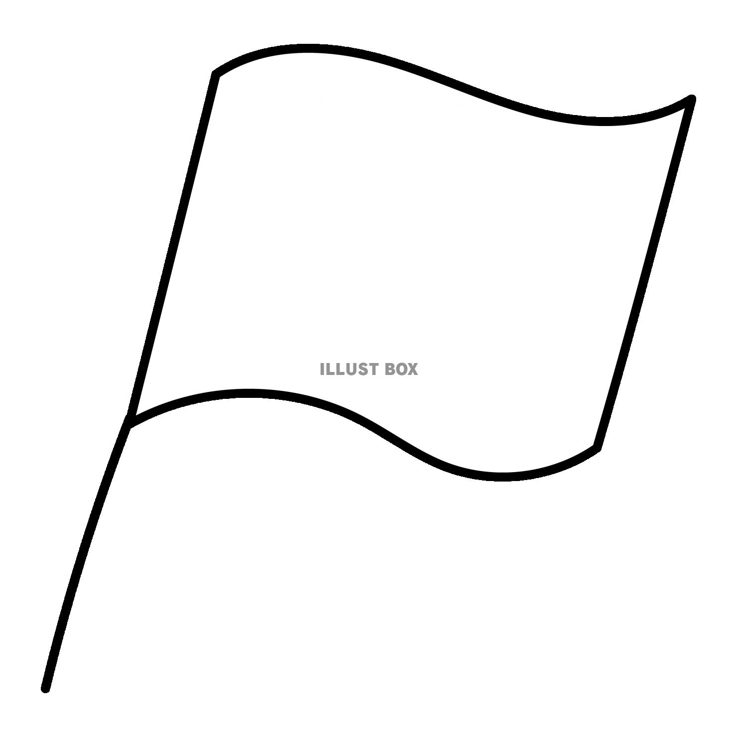 運動会の旗デフォルメイラスト無料イラスト・フリー素材なら「イラストAC」