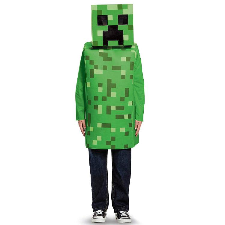 キッズ マインクラフト ゾンビピッグマン クラシック コスチューム 売切価格 マインクラフト ゾンビ ハロウィン キッズ