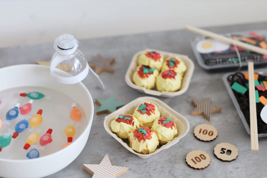 親子であそぼう！おうちで夏祭りごっこ 手作りアイディア 無料ダウンロード素材ありつづる