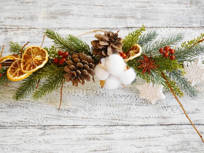 クリスマススワッグ ドライフラワー 横長スワッグ Amazon.co.jp: ドライフラワースワッグ 横長スワッグ ガーランド