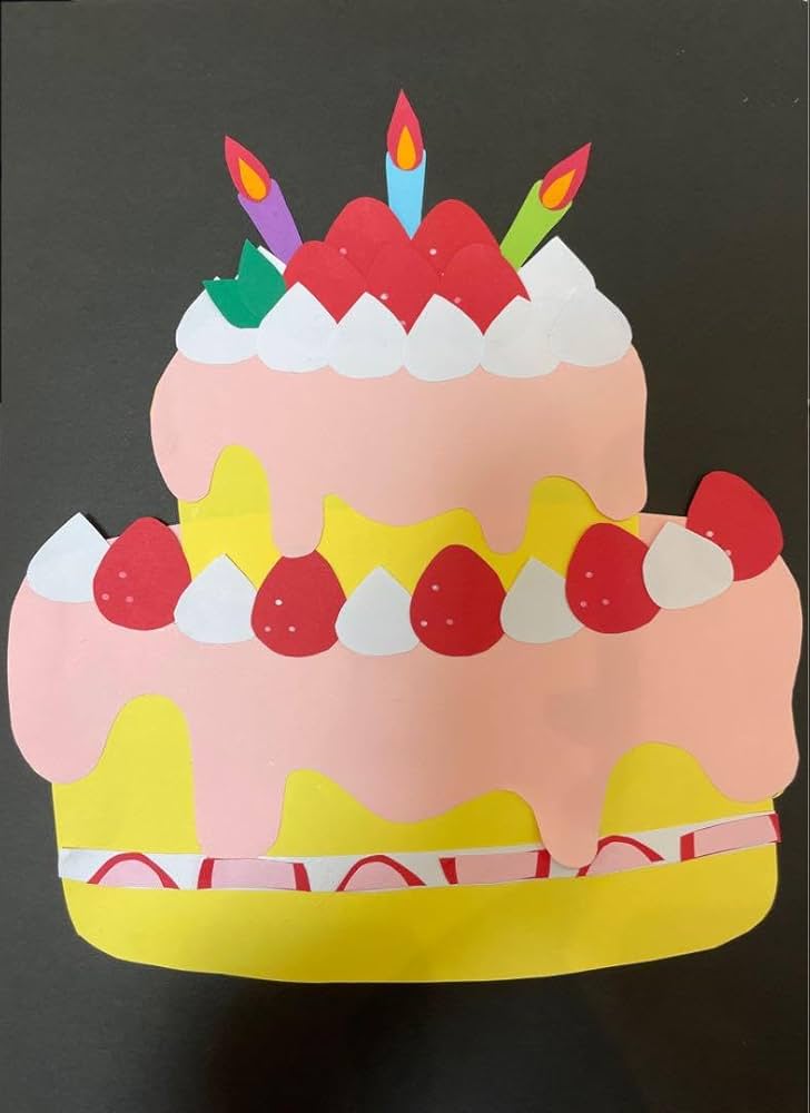 画用紙 壁面 壁面飾り 誕生日 お誕生日表 誕生日表 保育 カップケーキ - メルカリ