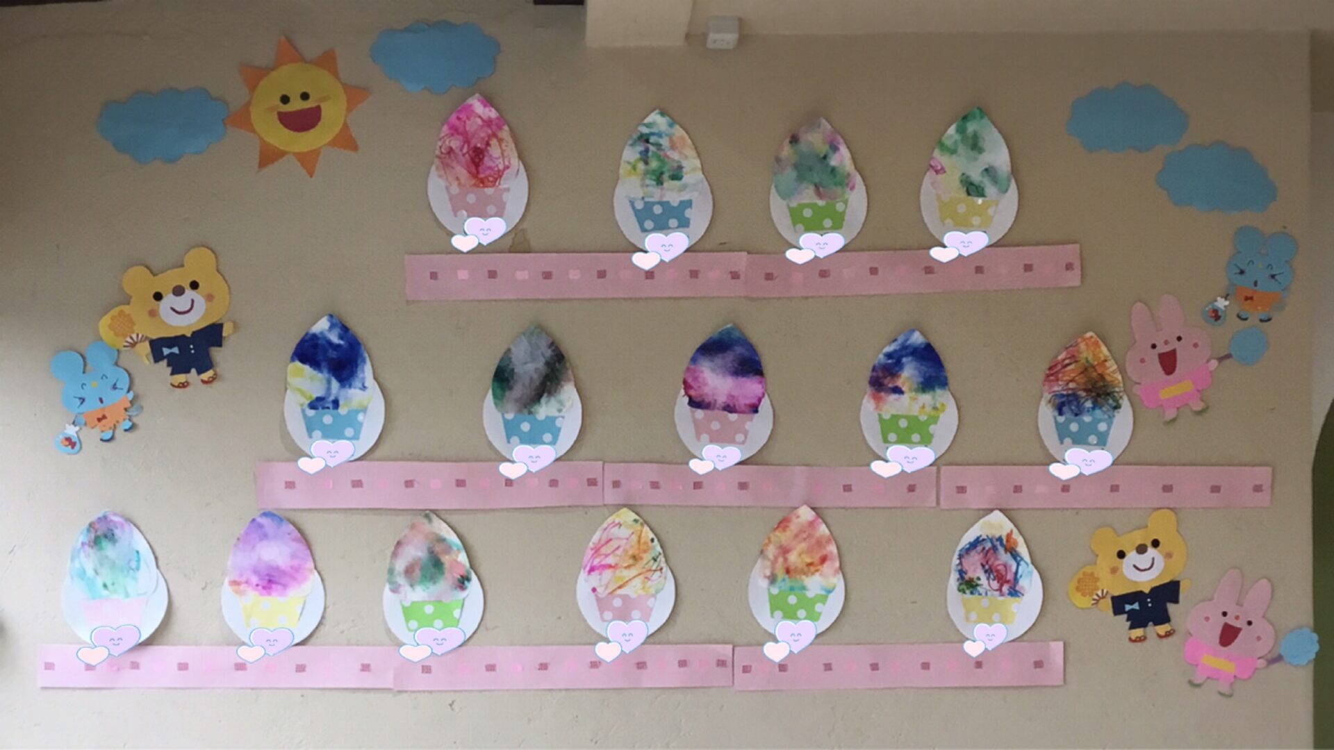 夏の製作② : 小規模保育園 はいほーむ