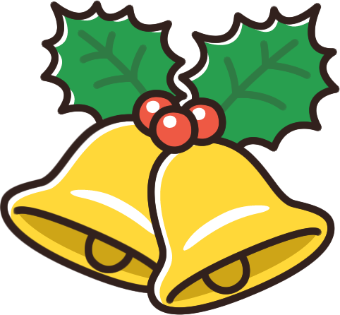 クリスマスベルのイラスト 2