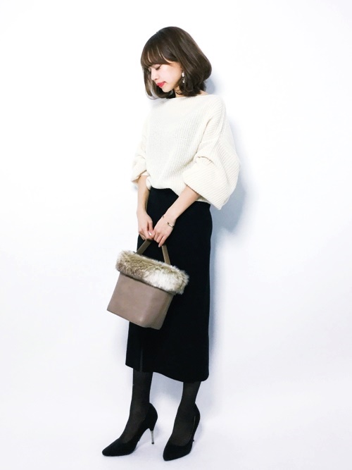 赤ニット×大人女子クリスマスコーデeriROPÉ PICNIC J'aDoRe JUN ONLINE