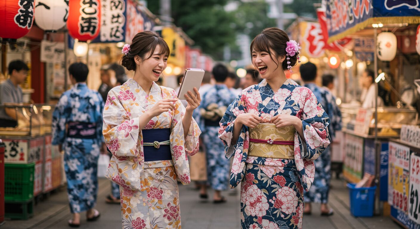 夏祭りへ浴衣を着ていきたい男性必見！選び方とおしゃれな着こなしのポイントを解説