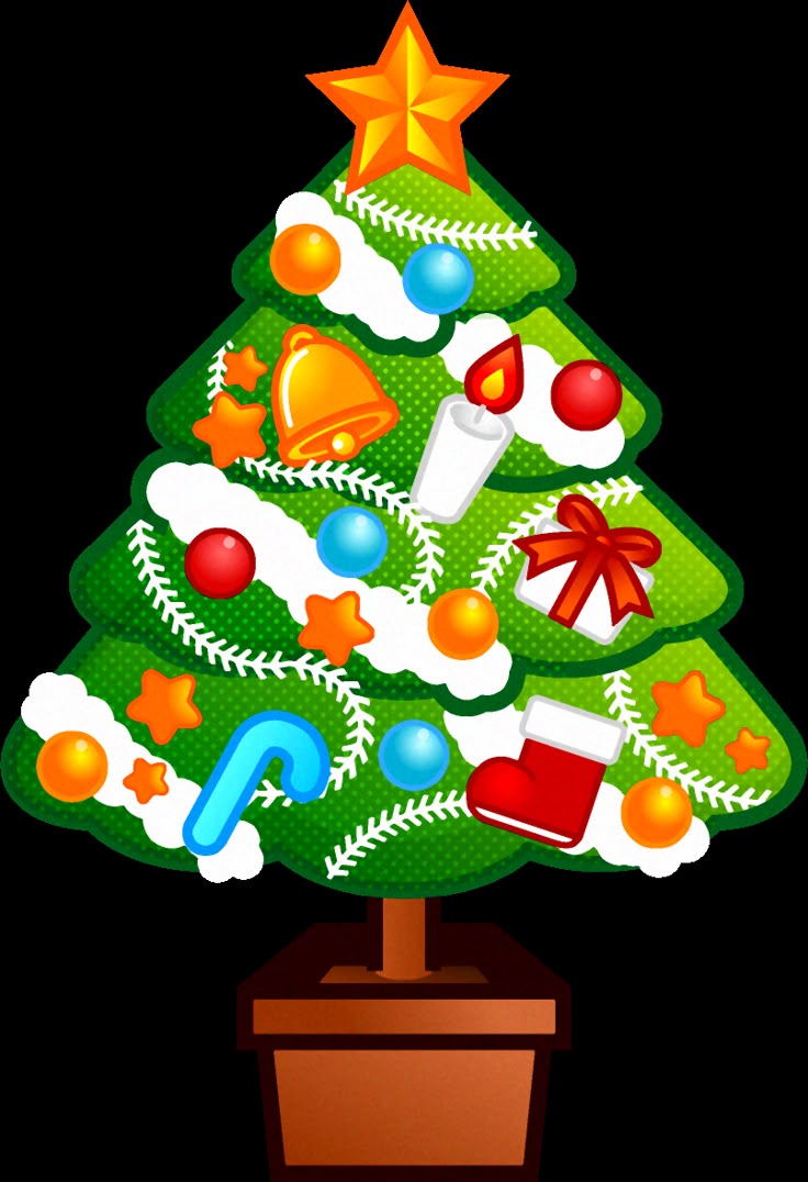 クリスマスツリーのかわいいイラストまとめ