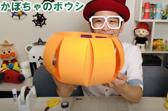 ハロウィンに♪カボチャ帽子の作り方にじいろ工房