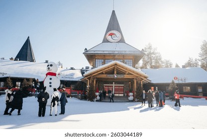 サンタクロース村イラスト無料イラスト・フリー素材なら「イラストAC」