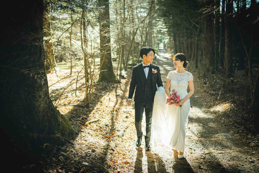 軽井沢での挙式星野リゾート 軽井沢ホテルブレストンコートの結婚式