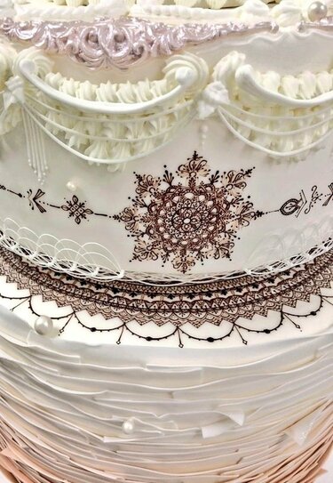 チョコペンアートでデザートプレートを彩ろう