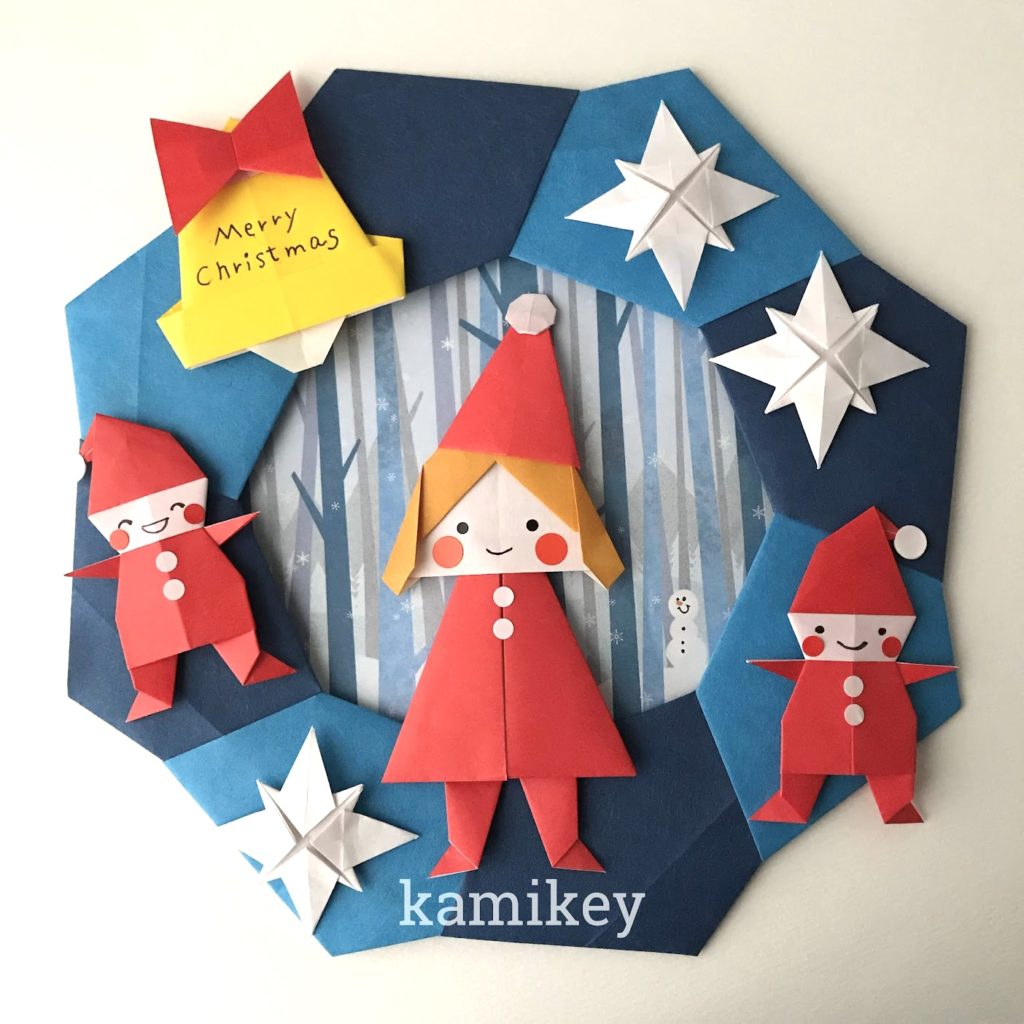 折り紙で作る「クリスマスリース」の作り方 2ページ目 ぬくもり