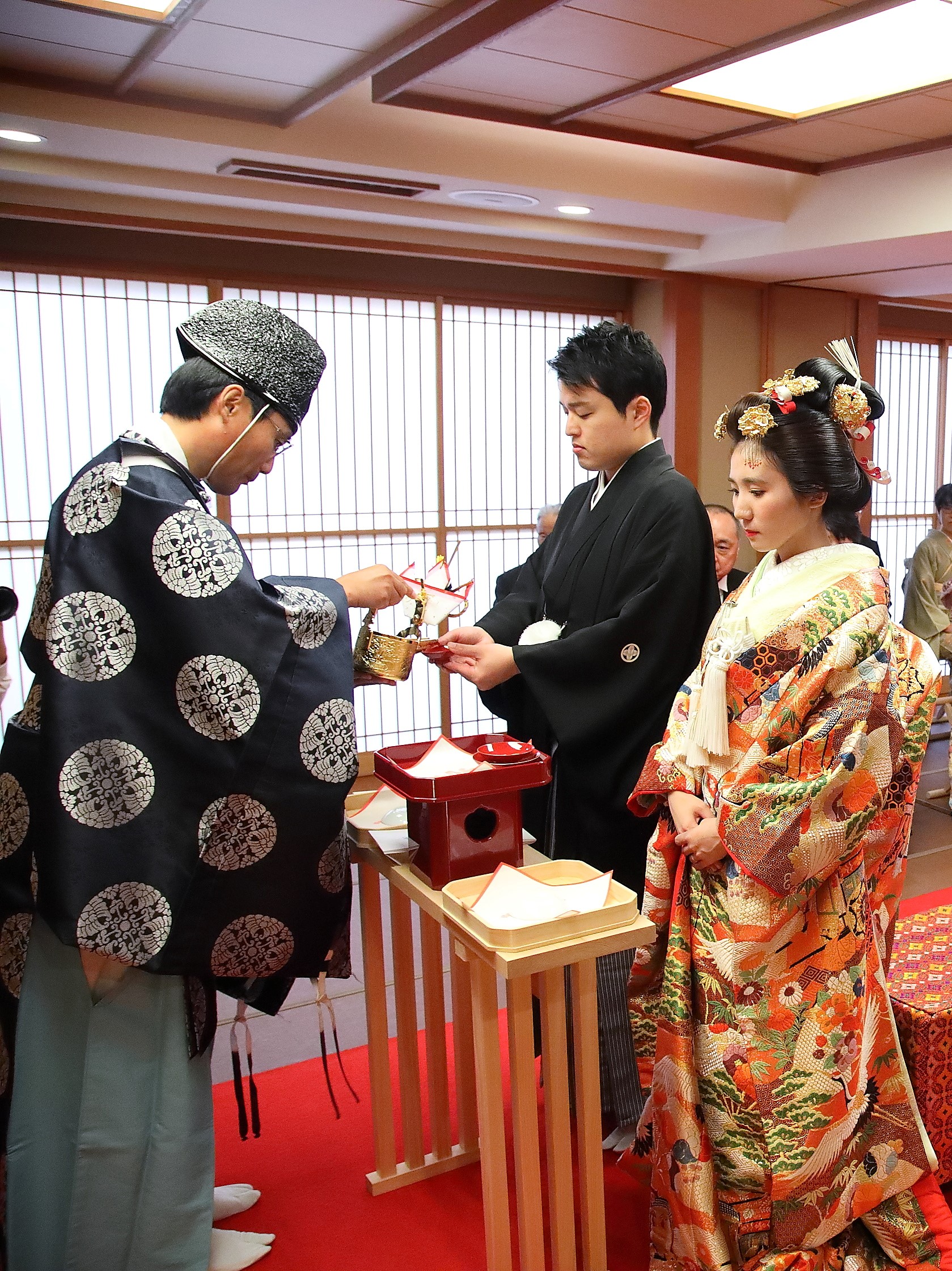 和婚の疑問神社で挙げる神前結婚式の「家族婚」ってどんな1日？和装で祝う結婚式静岡県島田市の結婚式場 大井神社宮美殿