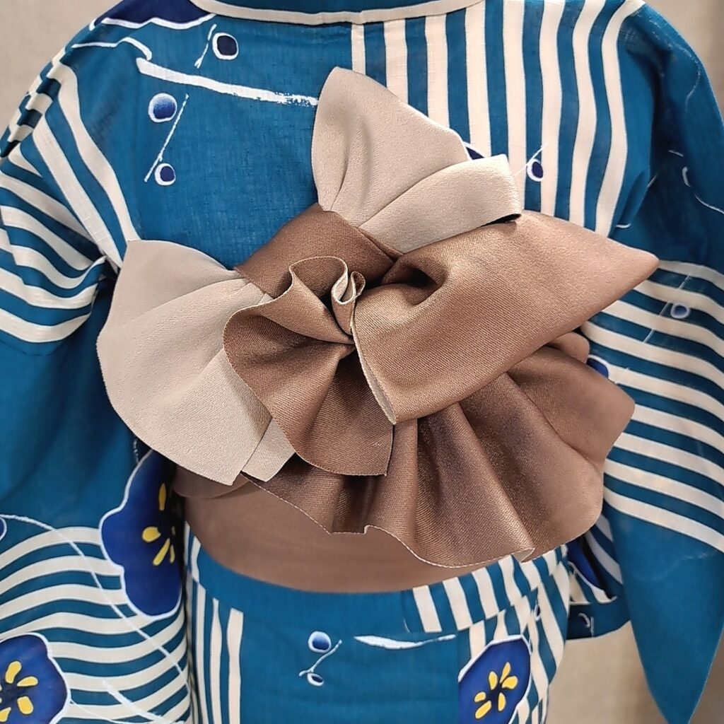 旅館浴衣帯リボンTikTok