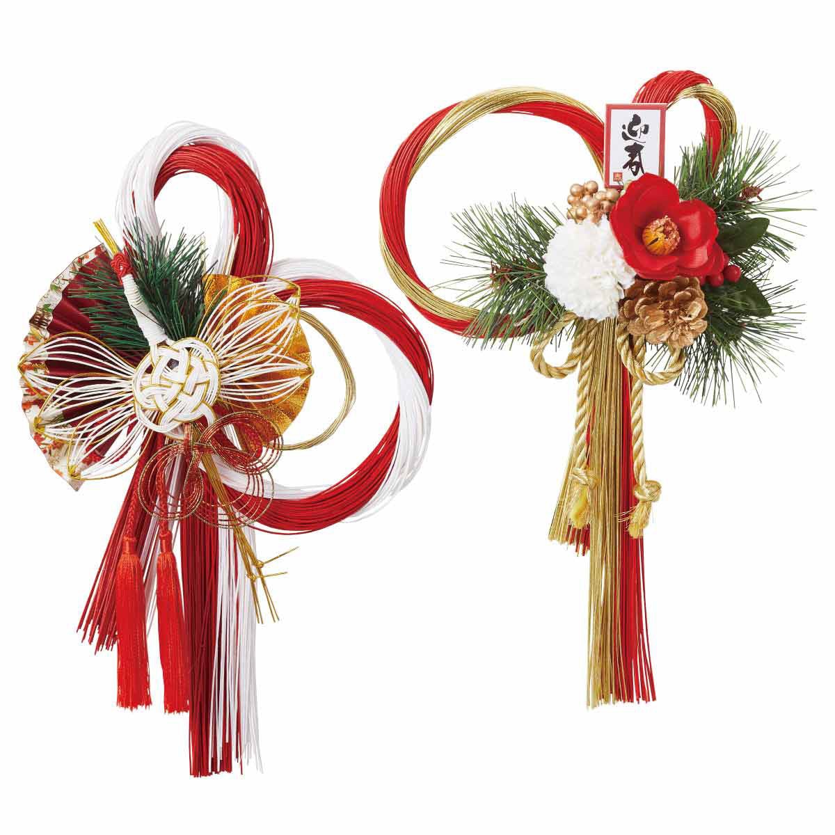 受注生産 水引お正月リース 松竹梅- AIKICHI'S GALLERYminne byGMOペパボ国内最大級のハンドメイド・手作り通販サイト