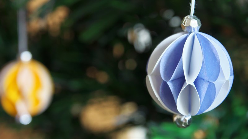 クリスマスのオーナメントボールの作り方簡単に作れる！ハンドメイド・手芸All About