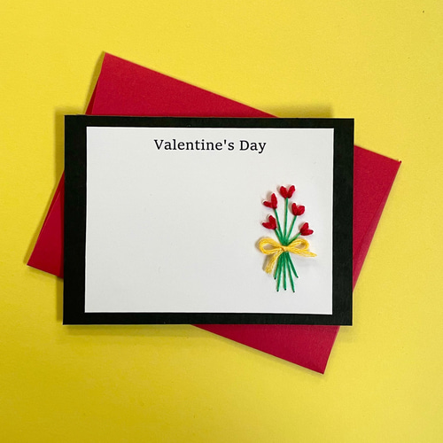 バレンタインカード 手書き 簡単TikTok