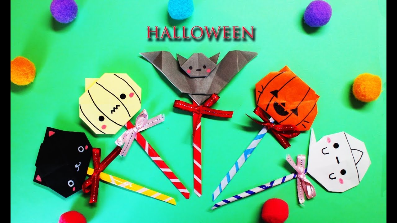 ハロウィンの魔法のステッキを作りたい！工作アイデア⑤ - なる子とマーナル☆