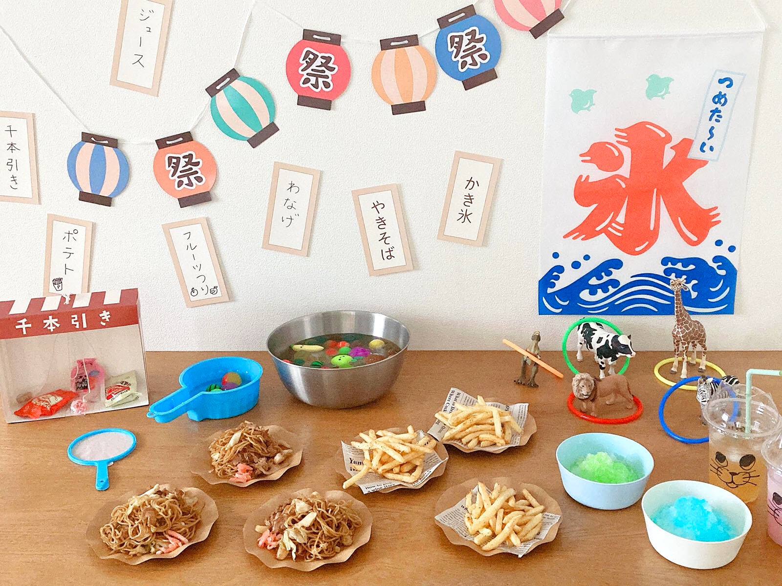 夏祭りベネッセの保育園