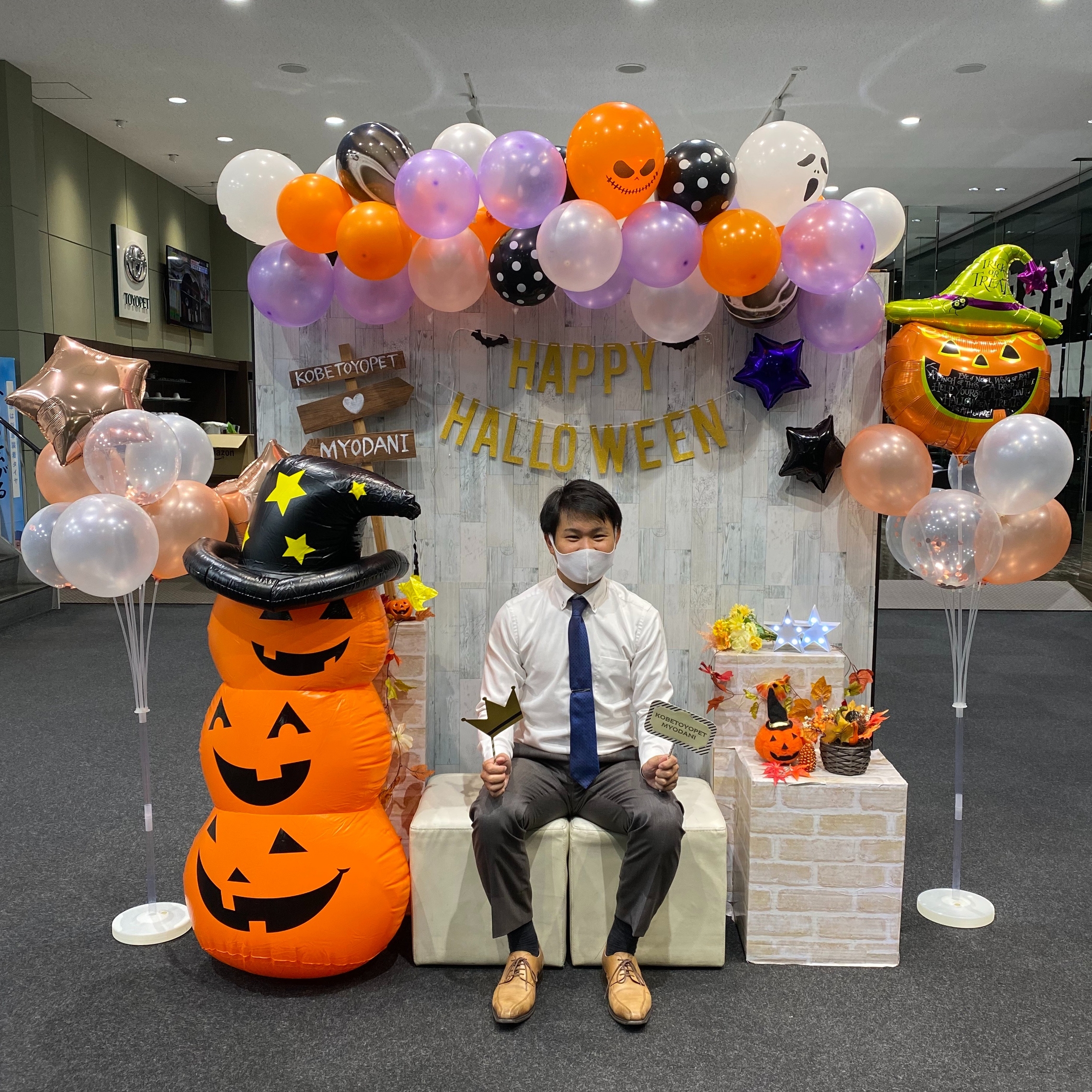 ハロウィンフォトブース発見！OZORA LIFE