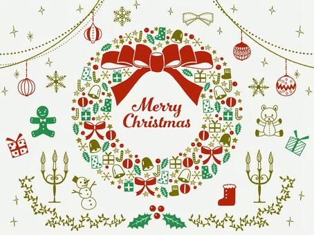 手書き風クリスマスツリー おしゃれなクリスマスイラスト無料 フリー86865素材Good