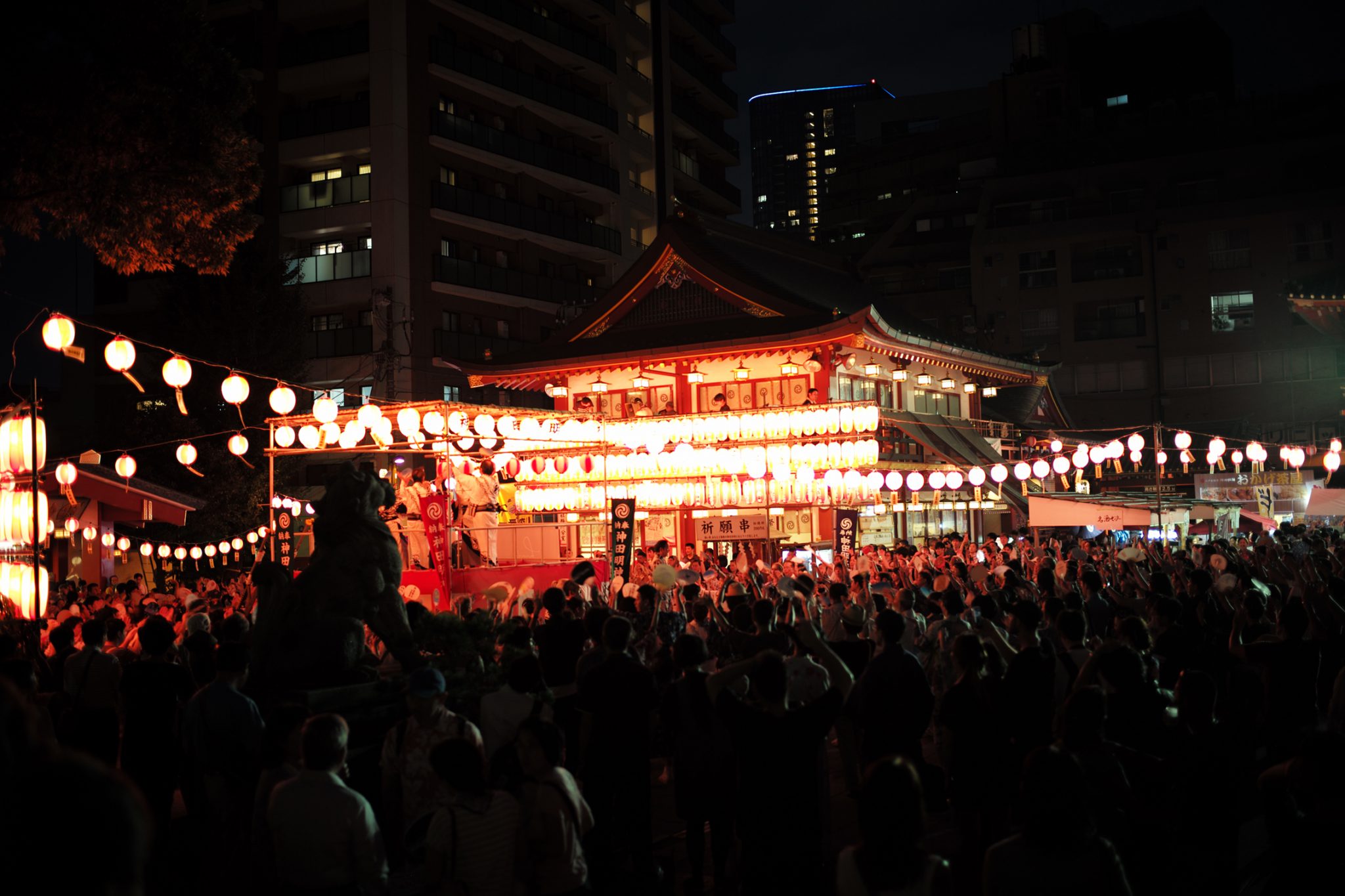 神田明神の納涼祭りへ結婚相談所ブライダルパートナーズ