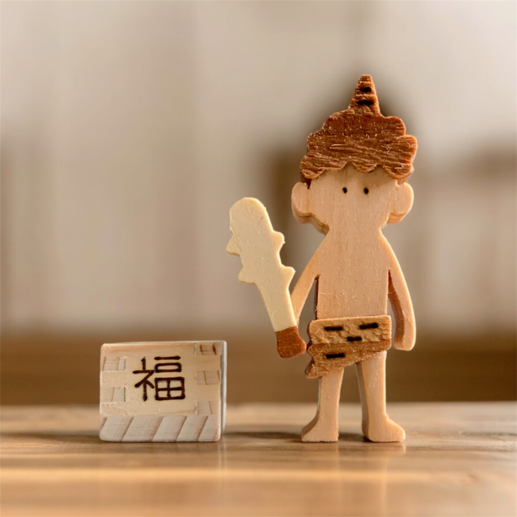 14営業日以内に発送 国産の天然木を使用 シーズナルウッド 「2月」力士 鬼 お寺 豆入りの枡 節分 豆まき 置物 インテリア 飾り シナの木センの木 木製 ふるさと納税 節分108-0009北海道北見市ふるさと納税サイト「ふるさとプレミアム」