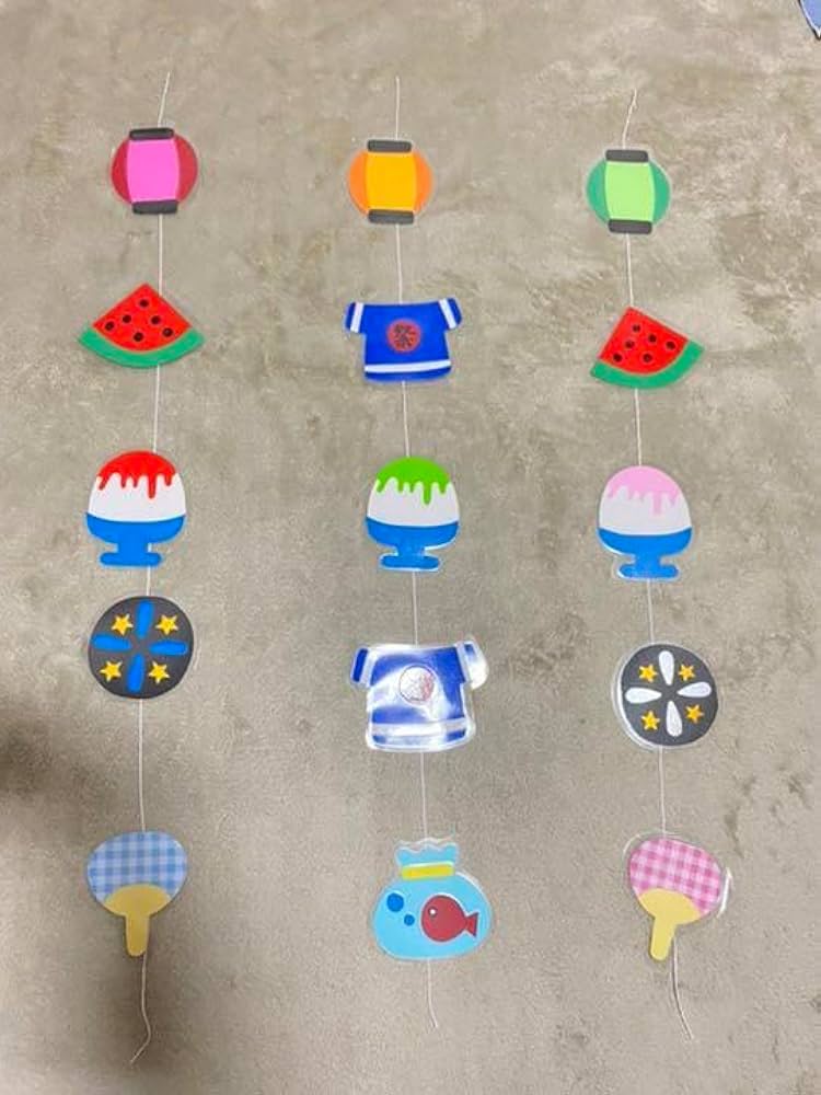 ほほえみデイケアの壁飾りと天井飾りが夏仕様になりました！：医療施設併設の老人介護・福祉施設 愛知県犬山市 小牧市 春日井市-ほほえみグループ