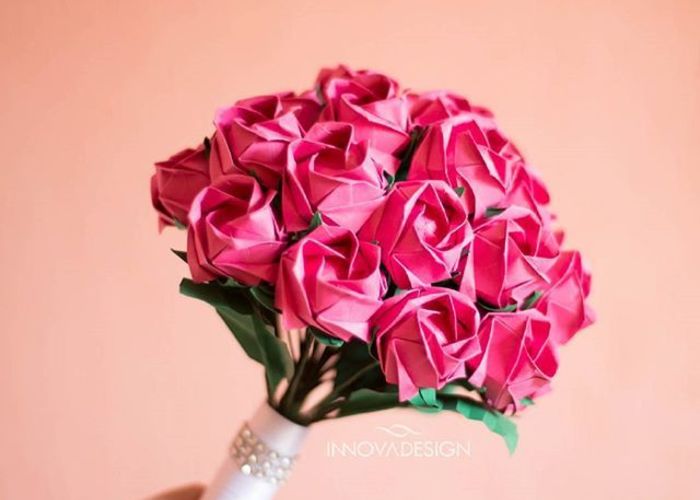 たくさん作って花束に！折り紙でチューリップの折り方ぬくもり