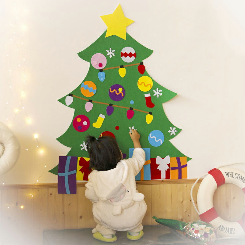 クリスマス ツリー ミニ 飾り付け ディスプレイ 飾り イベント 35cm 松野 クリスマス飾りの手作りアイデア70選