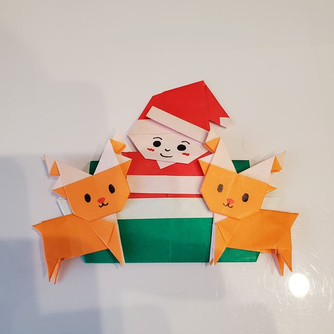 クリスマスツリー創作とトナカイ＆ソリ＆サンタ折り紙キット発売しました！オリオリ折り紙マンブログ