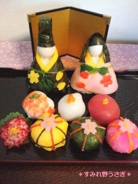 可愛くておいしい “ひなまつり”の手まり寿司 おひなさま編Harmonies with KUMON