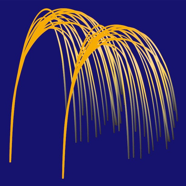 金煌柳 きんきらやなぎ 国産・打ち上げ花火葛城煙火2020年新作