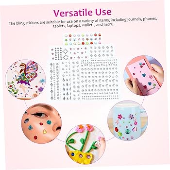 フェイスシール 夏祭り デコシール メイク しなこ キラキラ ストーン 3D - メルカリ