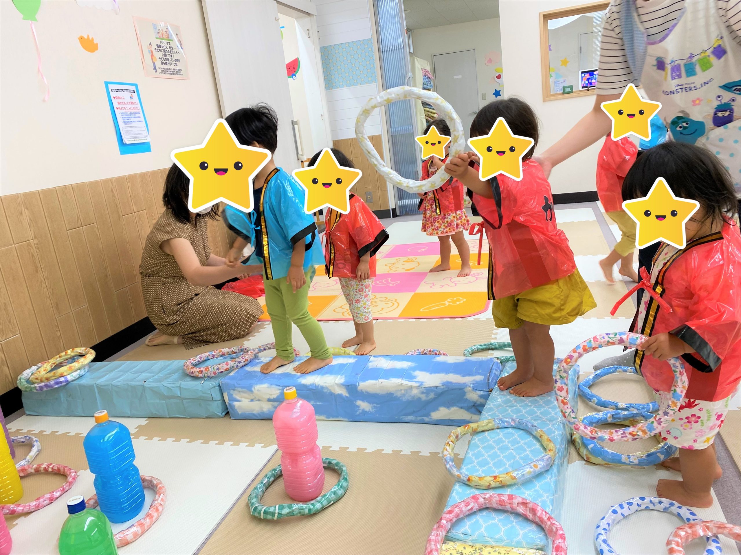 夏の特別編その1 夏祭り気分♪お知らせ總持寺本町通保育園社会福祉法人 諸岳会