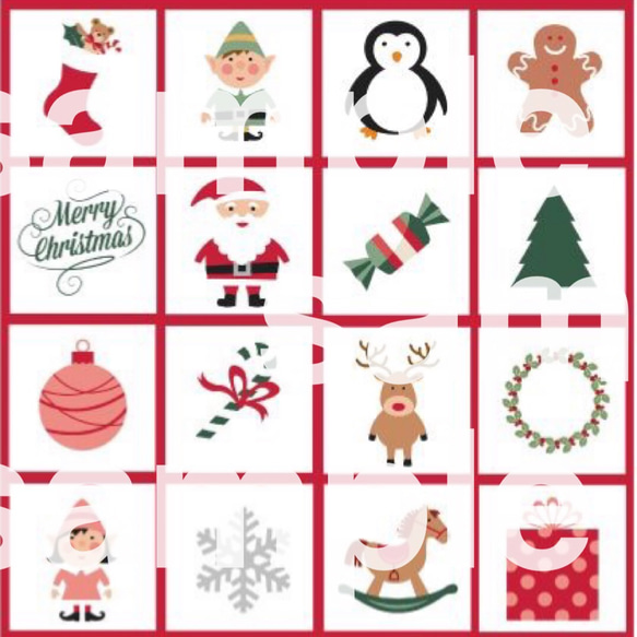 60枚のクリスマスビンゴカード印刷可能ゲーム、子供用クリスマスビンゴボードゲーム、クリスマスパーティービンゴゲーム、クリスマスホリデービンゴ教室アクティビティ- Etsy 日本