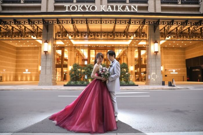 撮影サンプル - 東京駅で結婚式前撮り・フォトウェディングならCRYSTAL WEDDING 丸の内