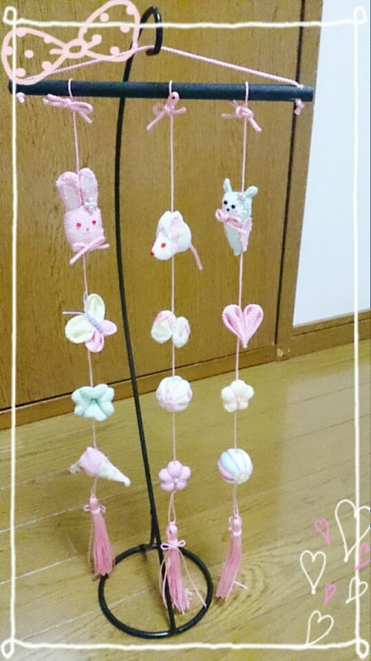 手作り品第７１段♥ひな祭りガーランド将来の夢は 泳げるお天気お姉さん⁉️