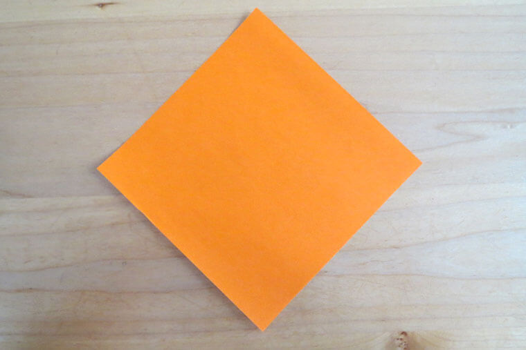 折り紙のハロウィンの簡単な折り方、作り方折り紙の簡単な折り方