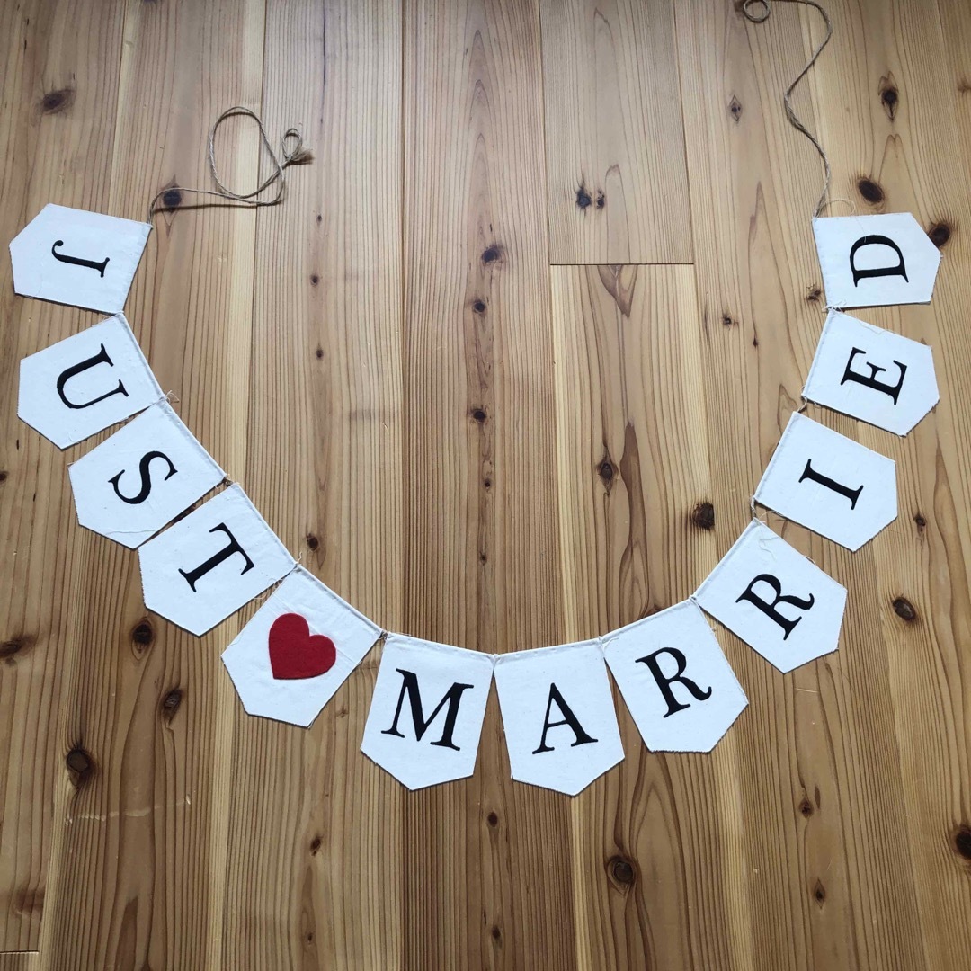 特集掲載グリーン HAPPY WEDDING ウェディングガーランド 結婚式 - AZUAZU629'S GALLERYminnebyGMOペパボ 国内最大級のハンドメイド・手作り通販サイト