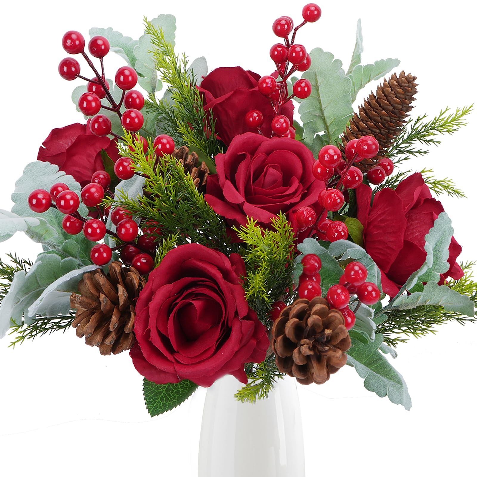 ナチュラルなクリスマスブーケiichi 日々の暮らしを心地よくするハンドメイドやアンティークのマーケットプレイス