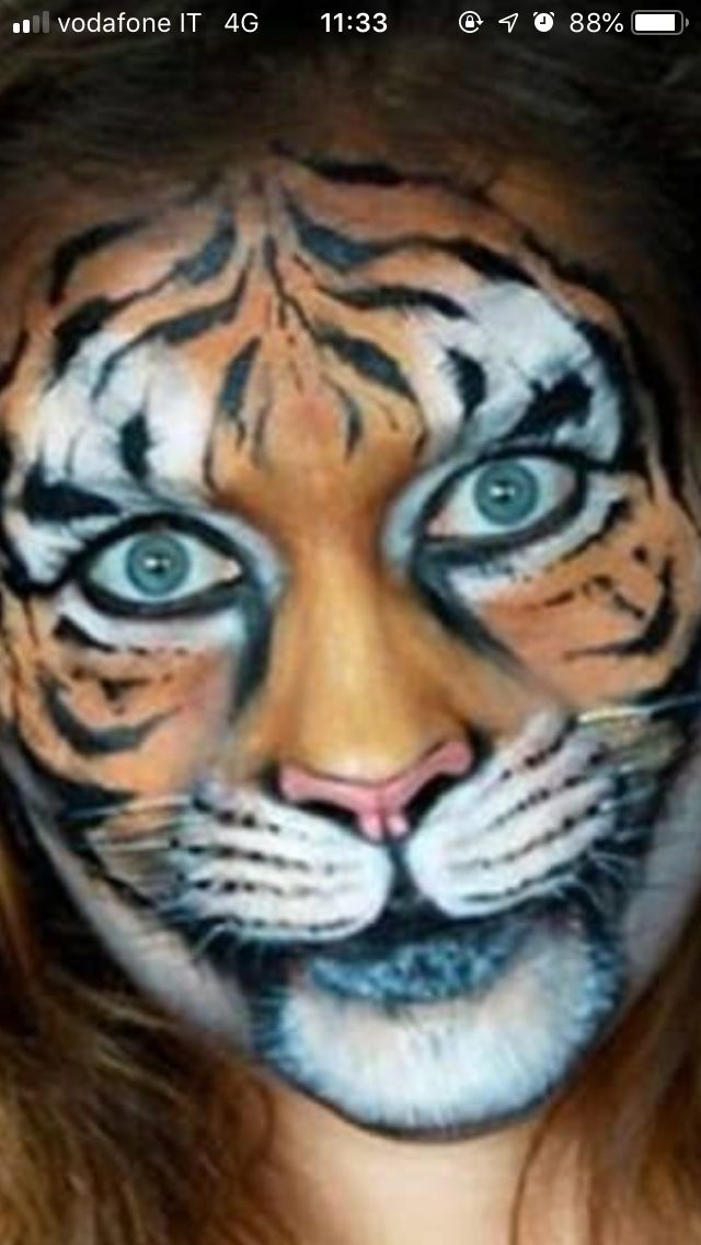 ボード「虎メイク」に最高のアイデア 24 件虎メイク, メイク, フェイスペイント