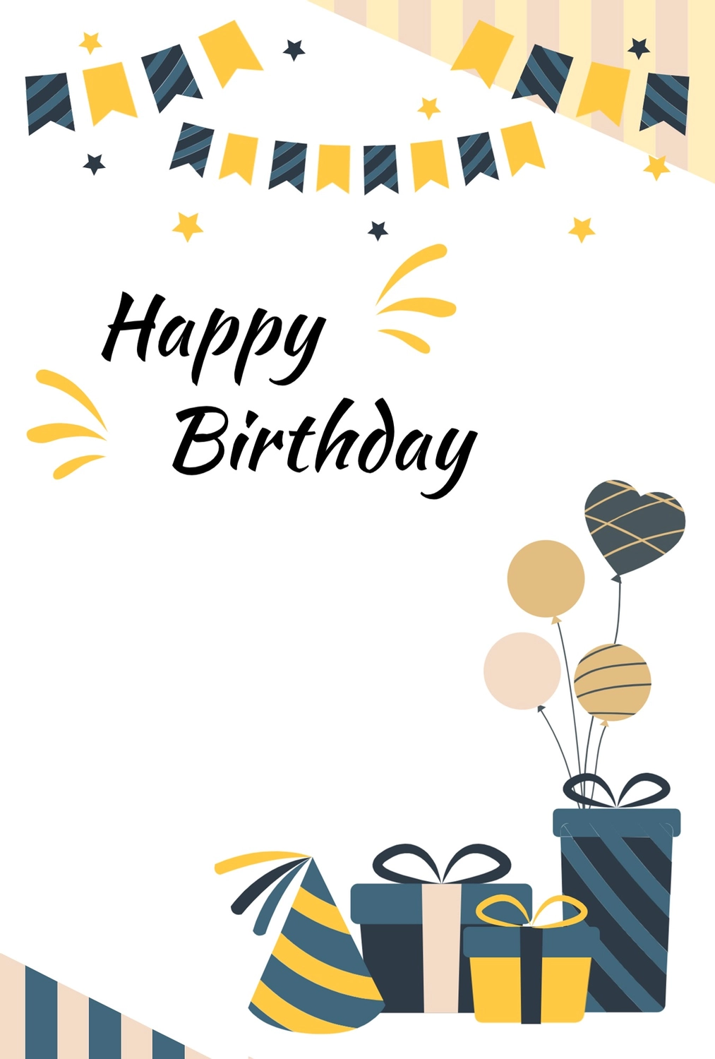 誕生日無料テンプレートデザイン。イラストや画像付きも豊富 - Canva キャンバ