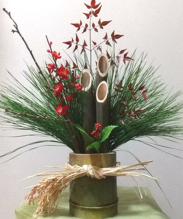 ラップの芯が大変身！？門松の作り方を紹介！有料老人ホーム翔陽 – 山口県山陽小野田市,全室個室,低価格の老人ホーム