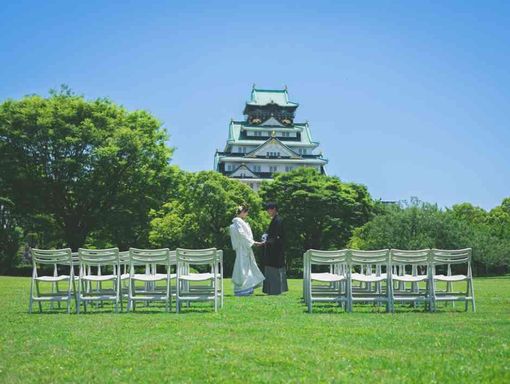 大阪城西の丸庭園 大阪迎賓館の□Wedding Report□の写真・フォト・画像 ゼクシィ