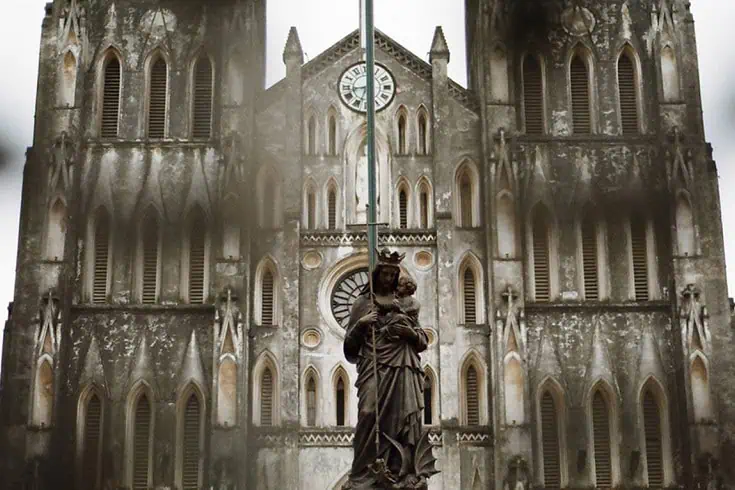 ハノイ大教会 聖ジョセフ大聖堂 訪問レポ！アジアとは思えない壮大な景観